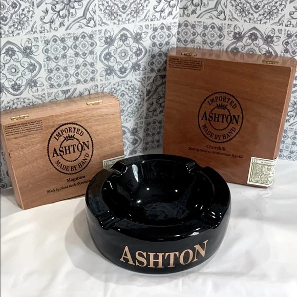 🔹Ashton Large Ceramic Ashtray… - Picture 1 of 10